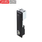 Lock Swing Handle Lock Yeeka Zinc-die Casting Swing Handle Lock Black Powder Coated Rod Control Swinghandle Lock Panel Cabinet Latch