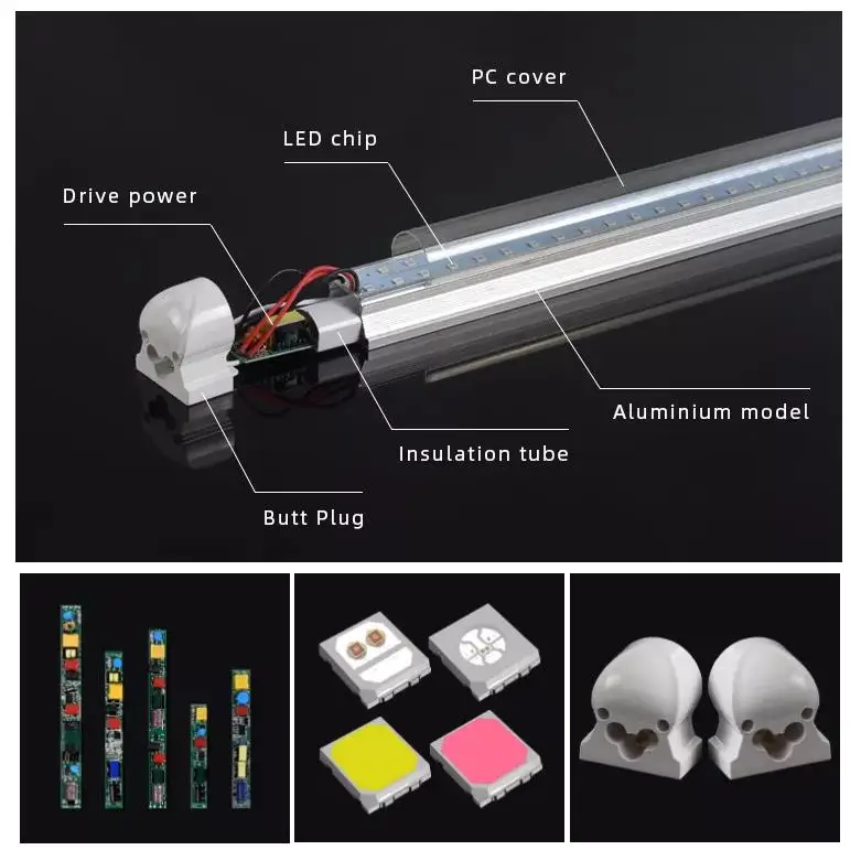 Full Spectrum Sunlight Led Grow Light Clone Tube For Seedling For