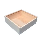 Wooden Wooden Box Home Decor Handmade Wood Craft Pine Unfinished Sliding Lid Wooden Boxes