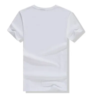 T Shirt Round Collar Heat Press Cotton 