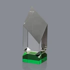 Blank Trophy Unique Glass Blank Laser Engraved Crystal Award Trophy