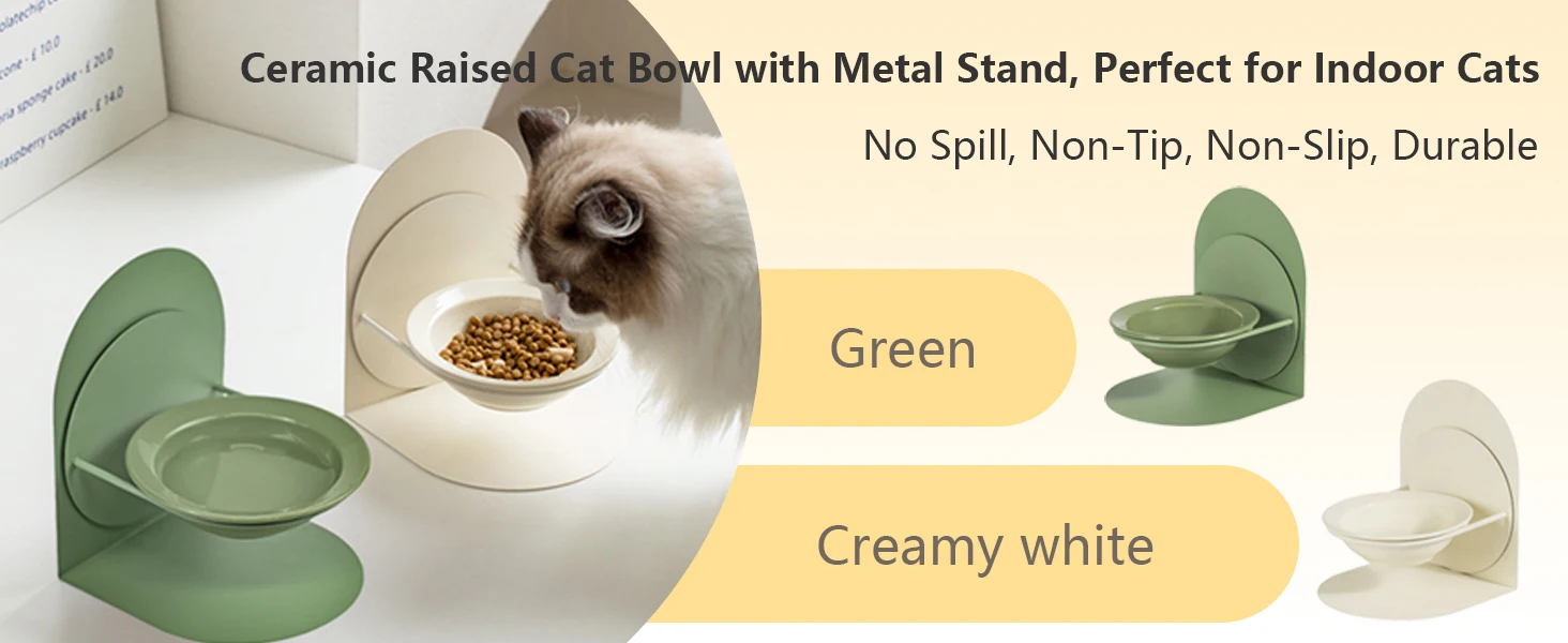 tilted cat food bowl anti vomiting slanted comedero Inclinado para Gatos Anti Vómitos Inclinado 