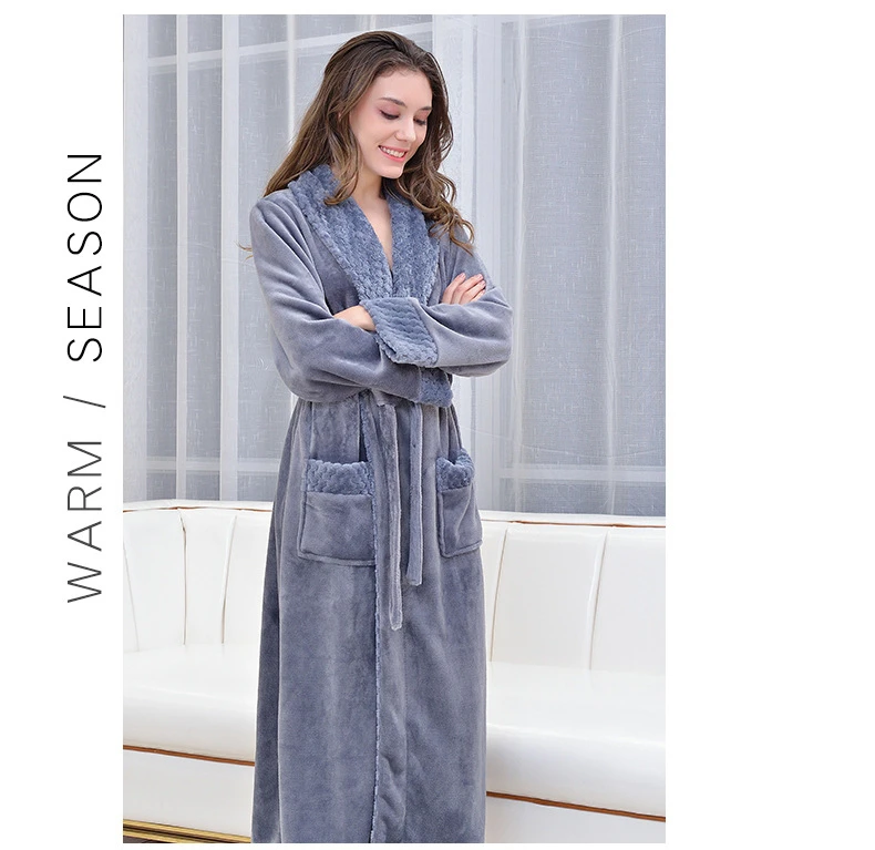 big fluffy warm robe