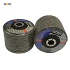 Glass Fiber Stone Glass Flap Disc Silicon Carbide Abrasive Flap Disc Glass Fiber Backing For Stone Grinding