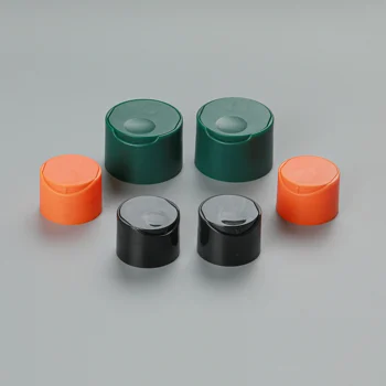 24/410 Plastic Cylinder Shampoo Bottle Cap Double Wall Plastic Disc Top Cap