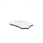 Personalized Gift Blank Ornaments Personalized Engage Gift Creative Borders White Ornament Blank