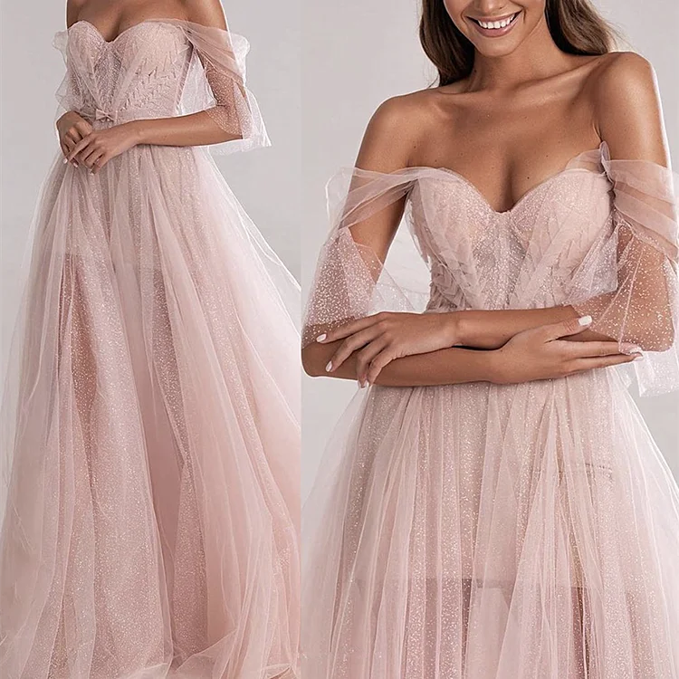 Wholesale Sexy Tulle Robe Off Shoulder ...