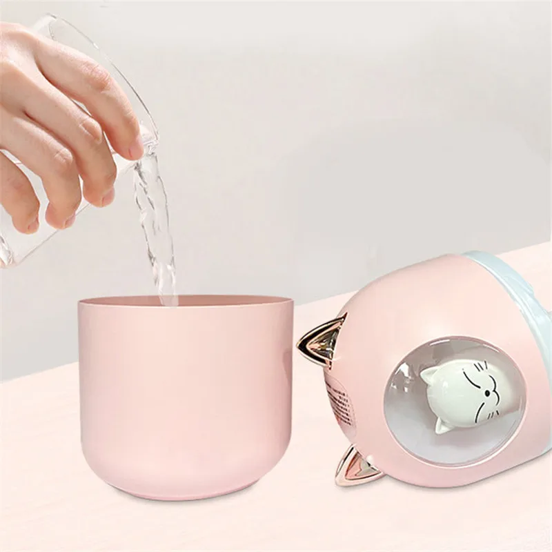 Christmas Gifts Wireless Portable Mini  Air Humidifier Cute Space Capsule Pet Spray Mist H2O humidifier