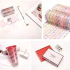 Tape Custom Printed Bronzing Masking Tape DIY Bullet Journal Scrap Booking Decoration Washi Tape