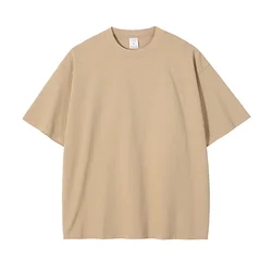 High Quality Blank Oversized Tshirt Summer Drop Shoulder T Shirt Custom Printing Men's T-Shirts