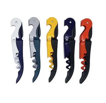 Professional Durable Professional Double Hinges Waiters Friend Set Wine Opener With Custom Logo