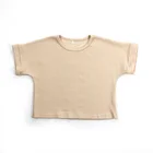 Wear 2021 Organic Knitted Baby Garments Children's Shirts Children's Wear Wholesale