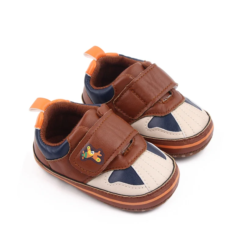 Spring and Autumn New Cartoon Animal Baby Shell Head Indoor Soft Sole Baby Leisure Toddler Shoes manufacture