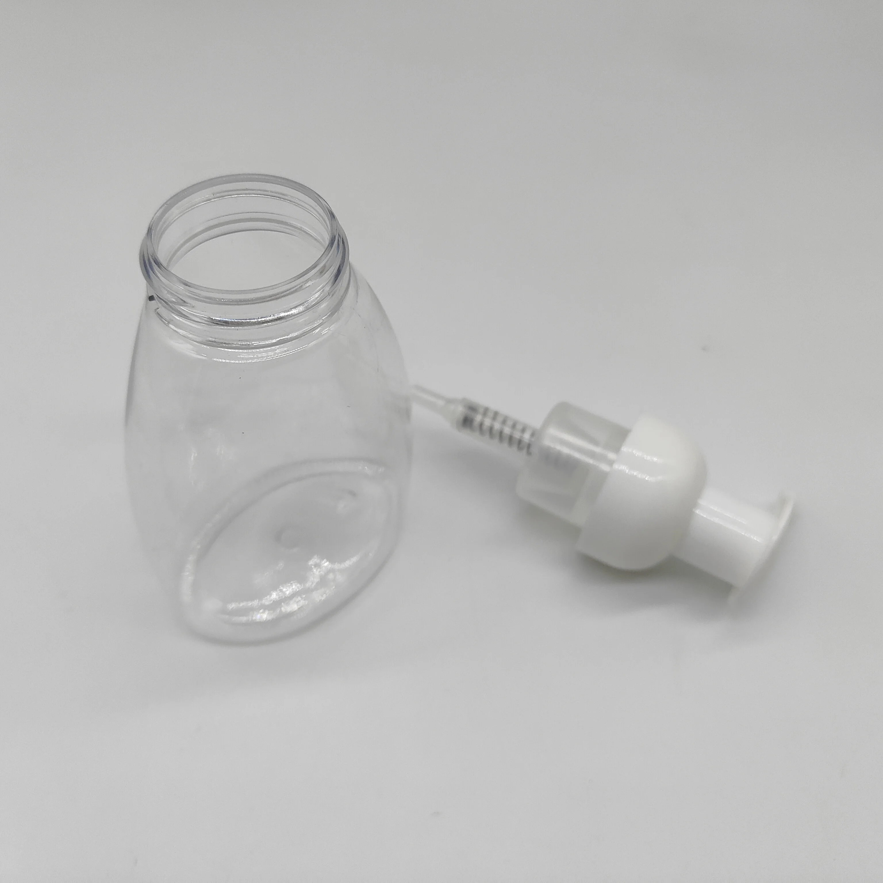 product 250ml hot sale plastic foam bottle clear hand sanitizer bottle mousse plastic bottle-26