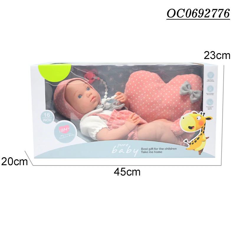 16 inch life like custom silicone baby doll realistic reborn manufacturers