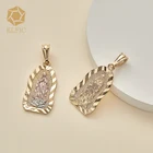 Gold Pendant Elfic 18K Gold Plating Pendant Design Sense Virgin Mary