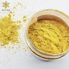 Good Gold Pigments And Pearls Good Quality Pure Gold Mica Powder Customized Size Pigment Pearl Powder