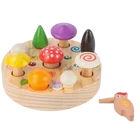 Kids Toys Hot Selling Developing Kids Size Cognition Educational Toys Picking Mushrooms And Catching Insects