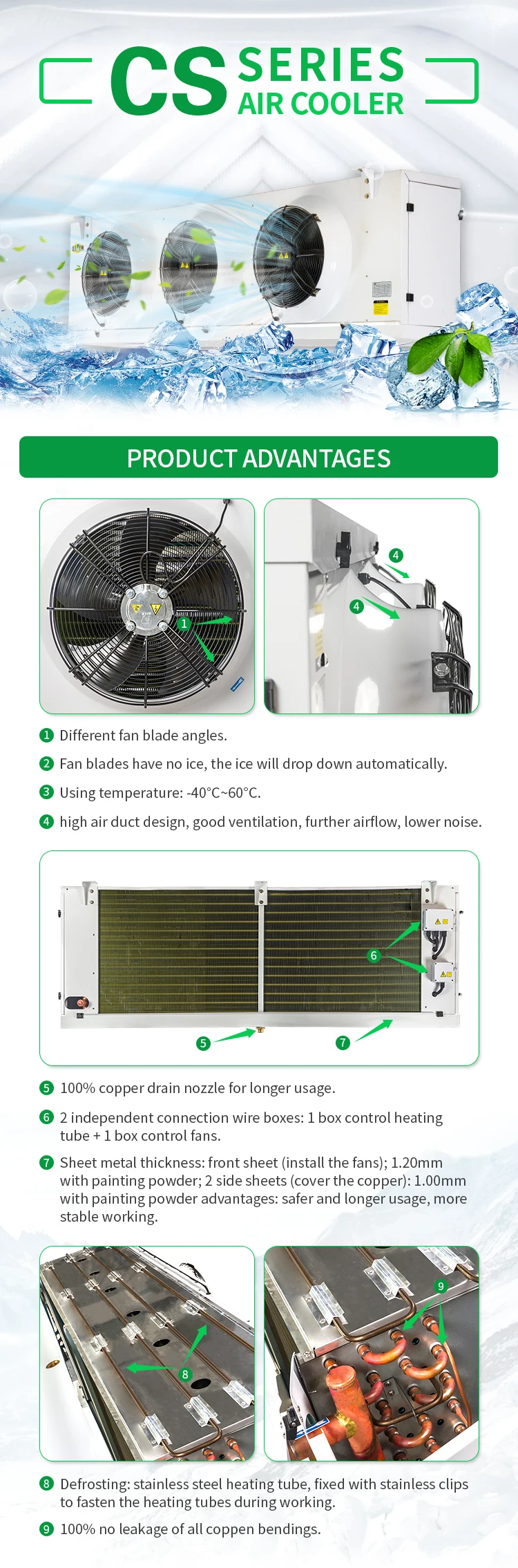 Evaporative Air Cooler, 220V, 60Hz - detail 4