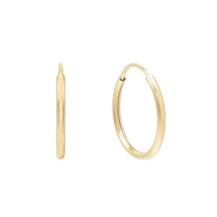 14 karat gold hoop earrings wholesale