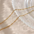 Butterfly Pendant Necklace Shell Gold Plated Necklace Tiny Chain Butterfly Pendant Necklace
