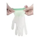 Work Coated Hand Gloves High-grade White PU Palm Coated Work Hand Gloves For Construction Work