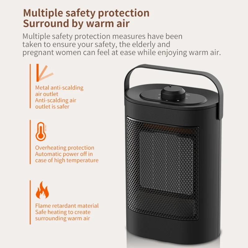 Portable Heater, 1500W, PTC - detail 18