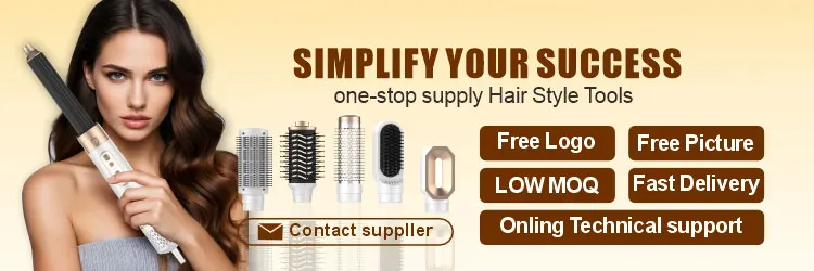 OEM Custom Brand Hot Sale Pink Multistyler Wet and Dry Negative Ion Airstyler Airflow Blower Hair Straightener Styling manufacture