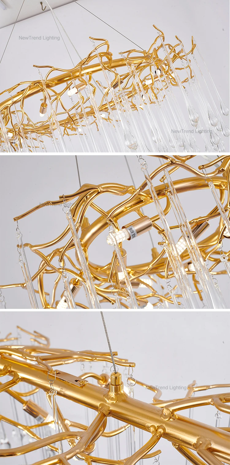 ply801c high quality gold color indoor decoration living room luxury chandelier light-3