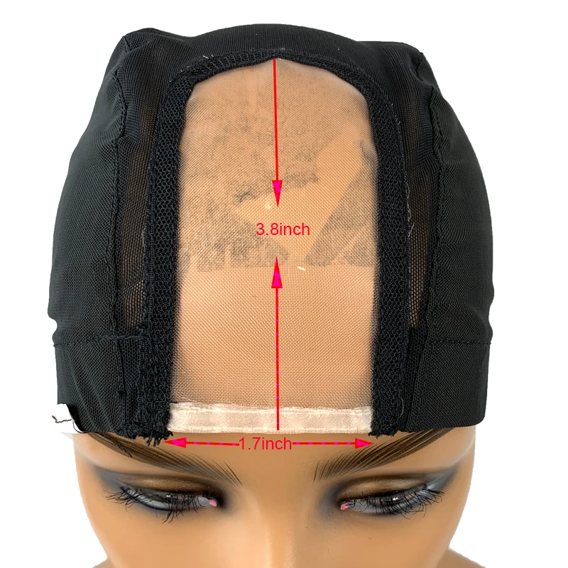 mesh lace front wig cap