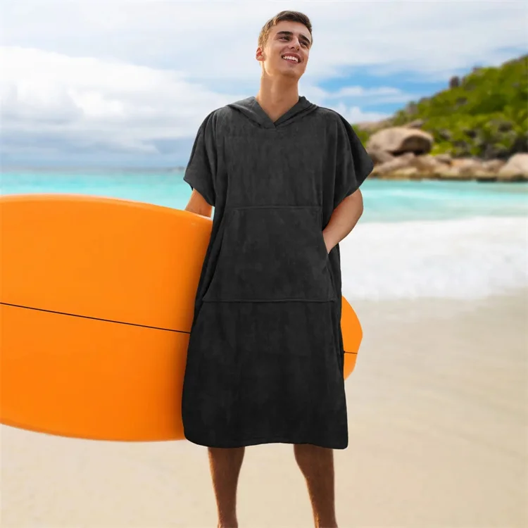 SUP Towel Changing Robe Poncho Towelling Beach Wild Swimming Kayak Dry towel