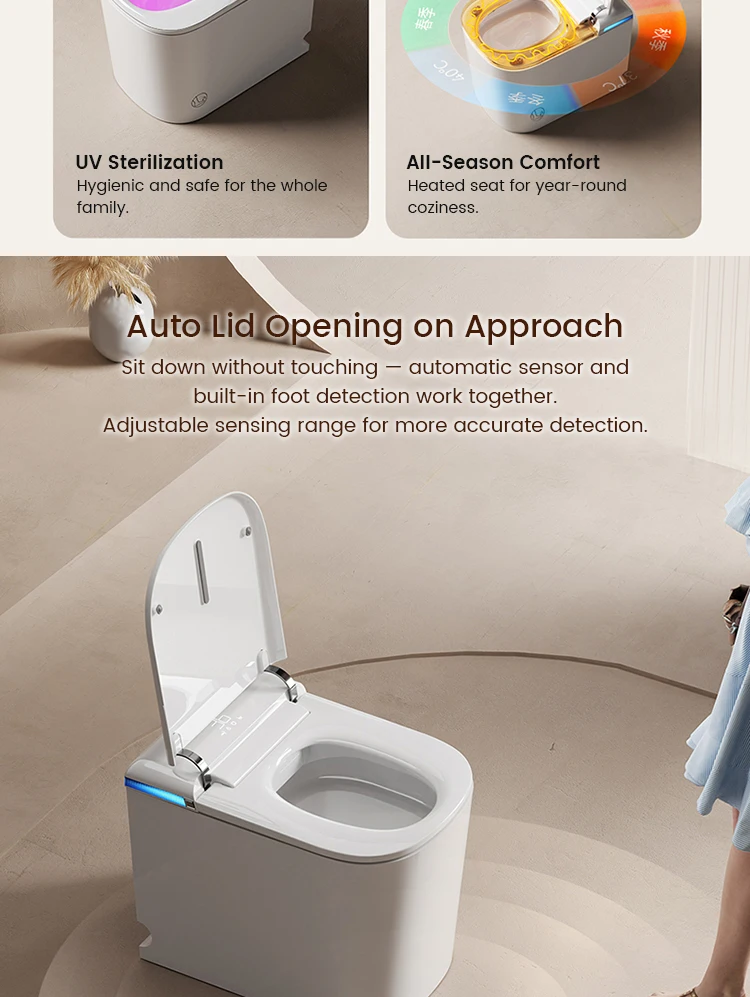 product most popular automatic bathroom closestool intelligent toilet electric toilet bowl auto flush foot sensor smart toilets for home-11