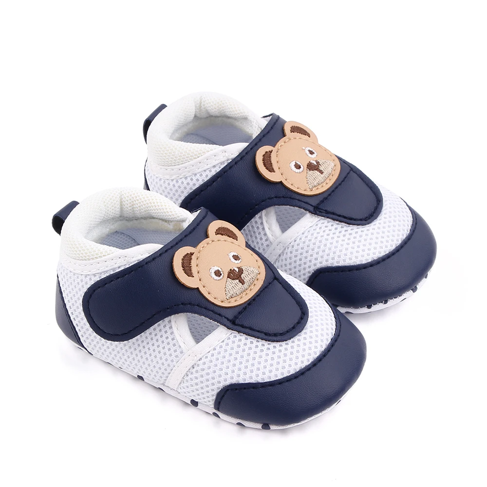 Soft Bottom Spring and Autumn Summer Baby Boys and Girls Hollowed Mesh Shoes Breathable Baby Shoes details