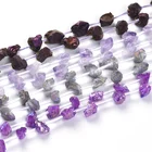 Bead Stones Stone Factory Supply Trims Bead Bracelet Crystal Stones Amethyst Drusy For Jewelry Making