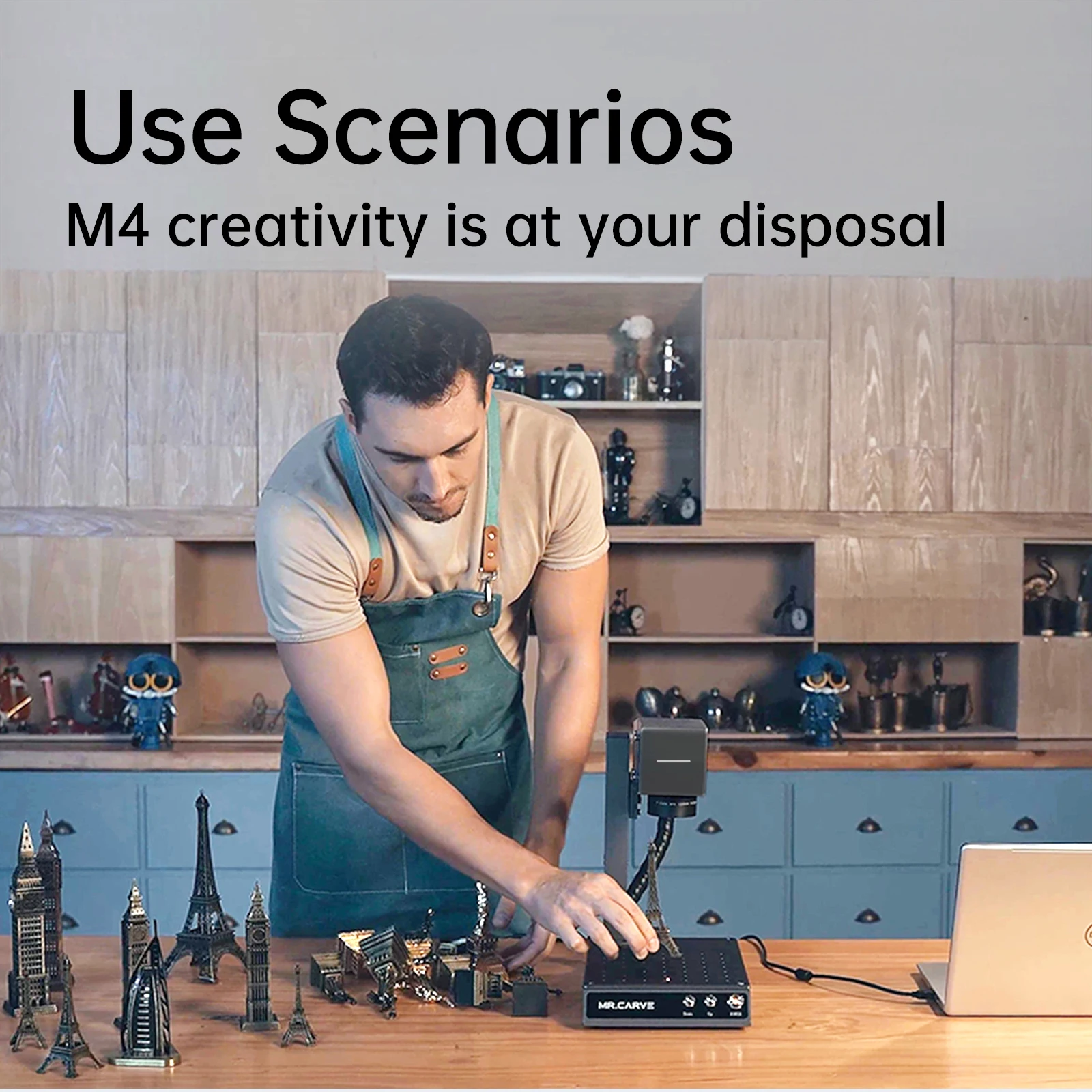 Hot Sale 20W 30W 50W 100W Deep Engraving Mopa Fiber Laser Marking Machine New IG Metal Steel 3D AI DXF BMP Glass Also PLT