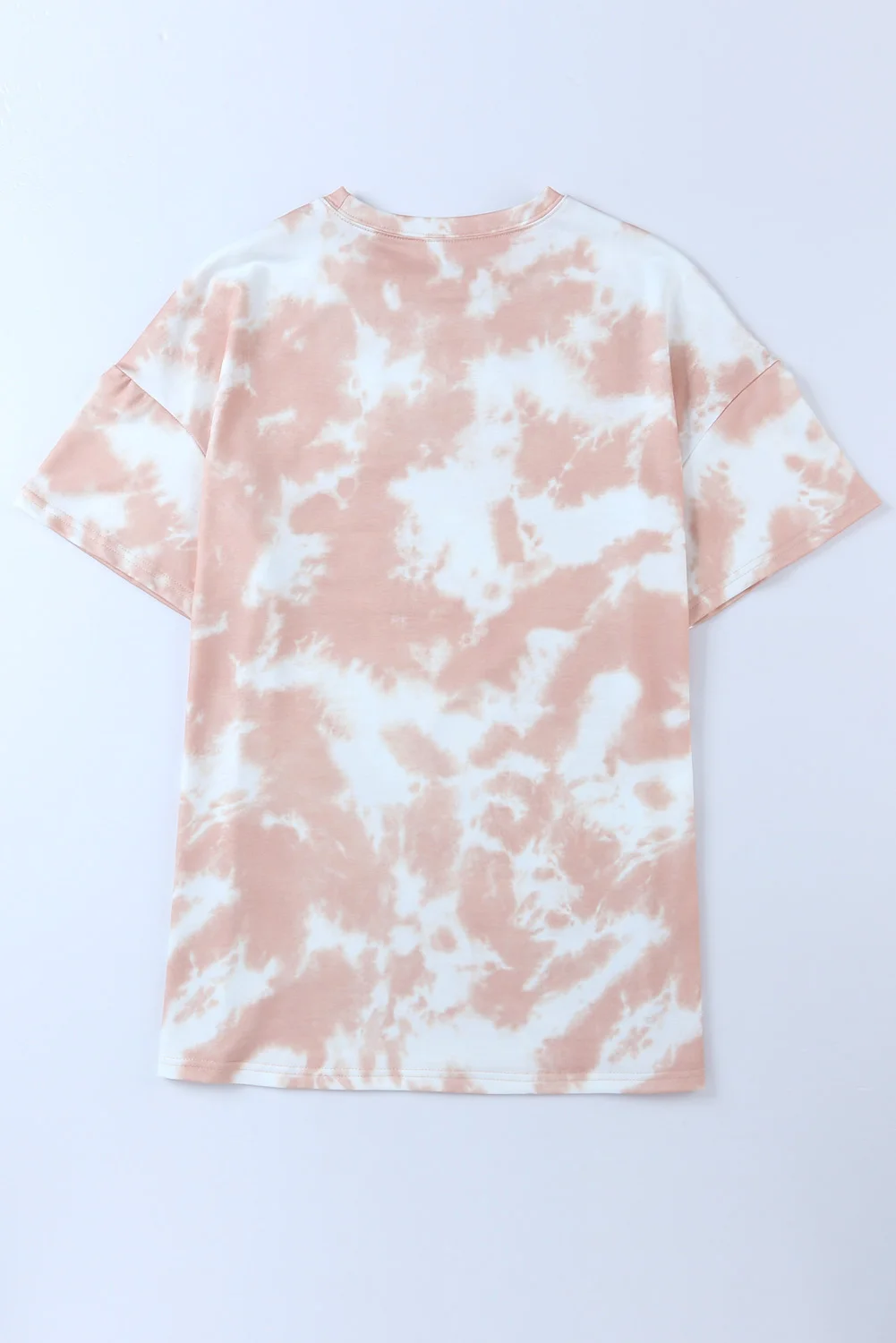 Dear-Lover Oem Custom Oversized Streetwear T-Shirt Tie Dye Graphic Designer Drop Shoulder T-Shirts for Women