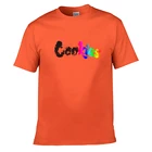 Shirts Men Fashion Cookies Unisex T Shirts Custom Men Comfortable Cotton Laser Reflective CBD Cookies Tshirt