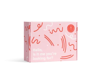 Custom Printed Folding Cardboard Carton Paper Shipping Packaging Corrugated Pink Box