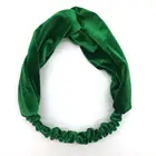 Headband Hair Velvet Headband Shimmer Velvet Twist Knot Headband Stretchy Elastic Wrap Turban Hair Band