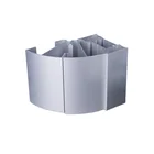 Factory Price Office Wall Renovation Material Fireproof Aluminum Office Partition Profile