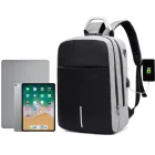 Bag Sunmi Water Repellent Nylon Business Travel Anti-theft Laptop Backpack Bag With USB Charging Port
