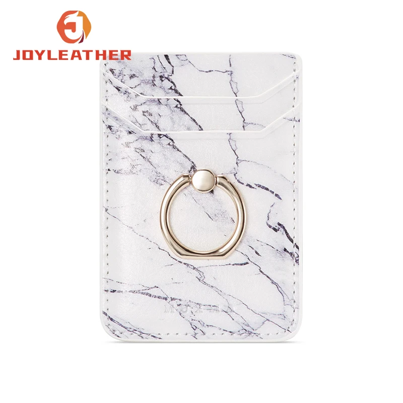 Hot Selling PU Leather Magnetic Sublimate Phone Case Wallet Credit Card Holder Slot Sticker with Ring Stand for Phone