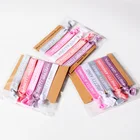 Elastic Tie Elastic Tie Fashion Custom Printed Polyester Hand Knotted Elastic Hair Tie