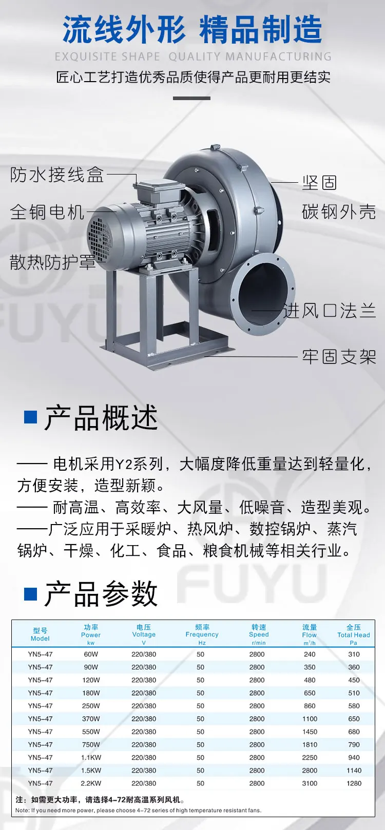 Y5-47 Boiler, 220V, Stainless Steel - detail 8