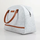 Cheap Handbag Upin Online Shop Alibaba Fashion Best Selling Cheap Felt Shopper Bag Leather Handbag For Lady