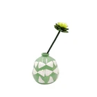 Round Flower Unique Round Ball Shape Ceramic Flower Vase For Christmas Wedding Party Home Decor