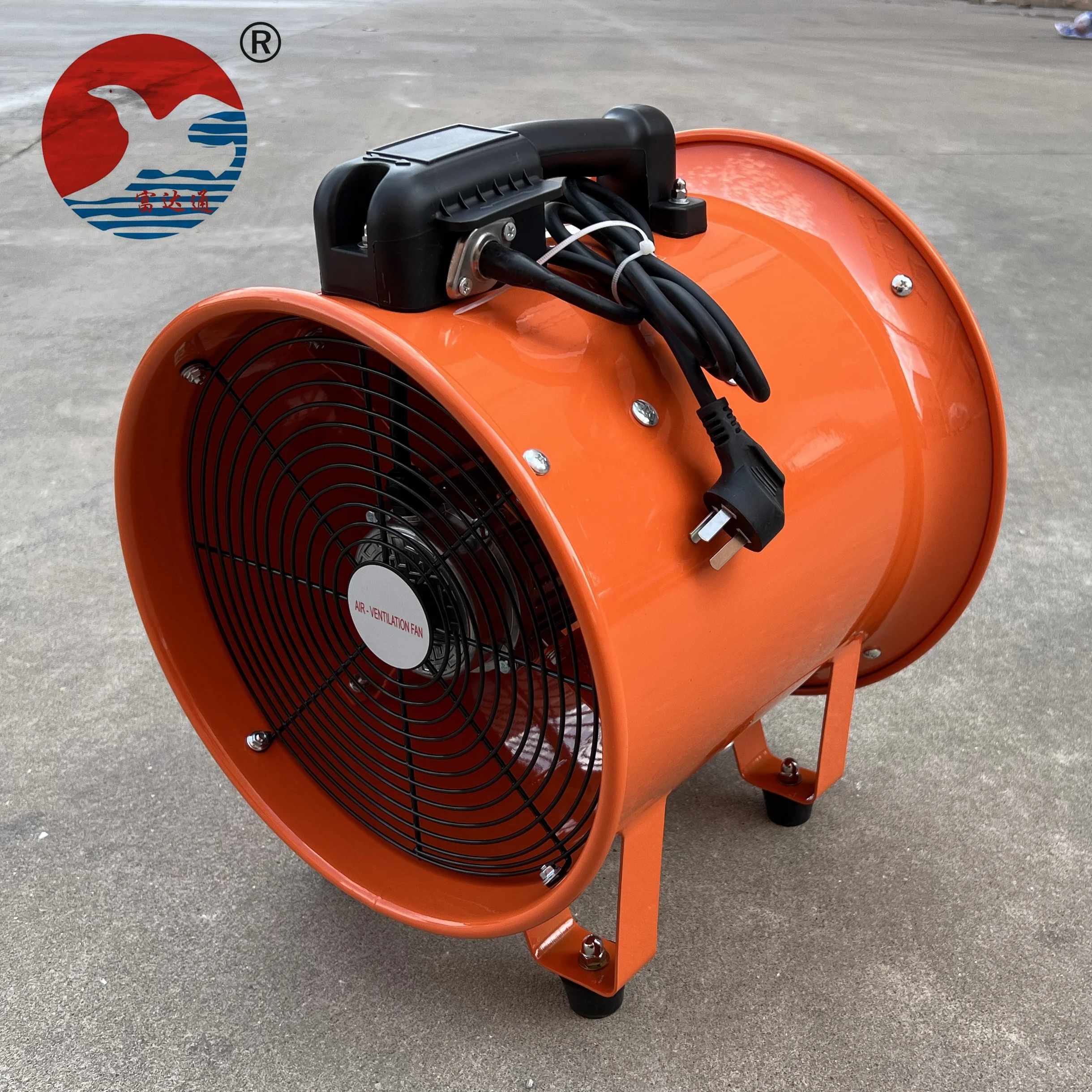 Mm Portable Ventilation Blower Fan V With Flexible Duct Portable