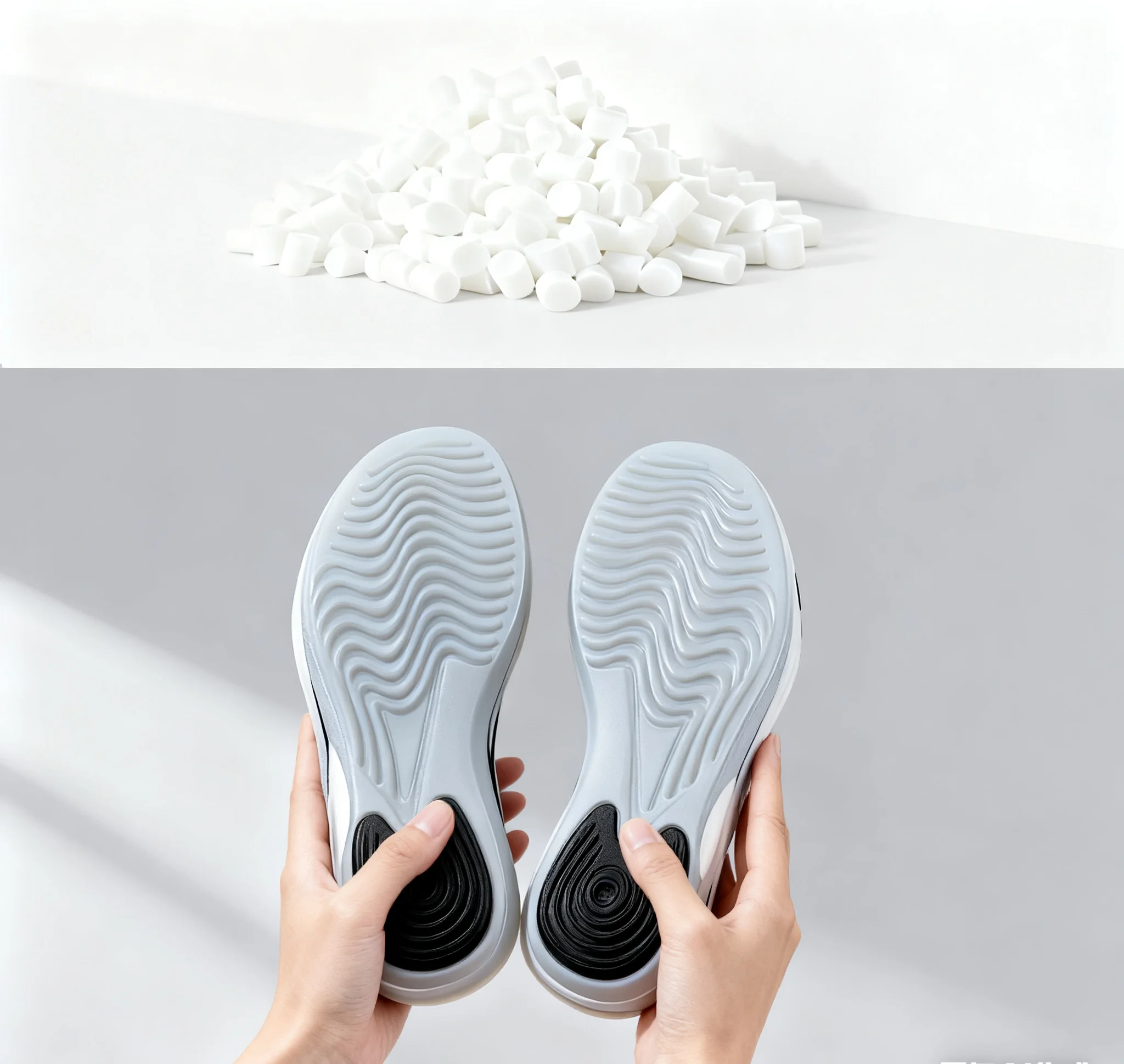 Sungallon Soft Wear-Resistant Odor-Free TPE Thermoplastic Elastomer Granules for Home Indoor Slippers/Casual Loafers Shoe Sole Molding 0