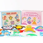 Arts Beads Arts And Craft Gifts Rainbow Colors Box Package Creative Perpler Hama Beads Iron Beads