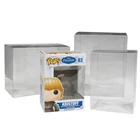 Transparent Plastic HOT SALE 4 Inches Pop Clear Box Game Protector Transparent Plastic Box